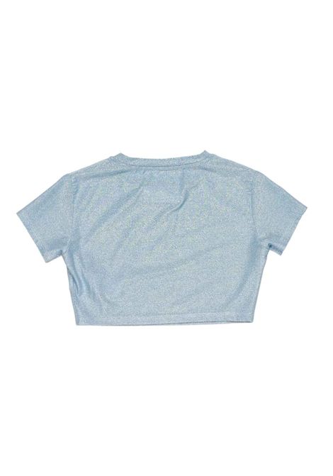 T-shirt crop Lù-Lù BY MISS GRANT | LL4379AZZURRO